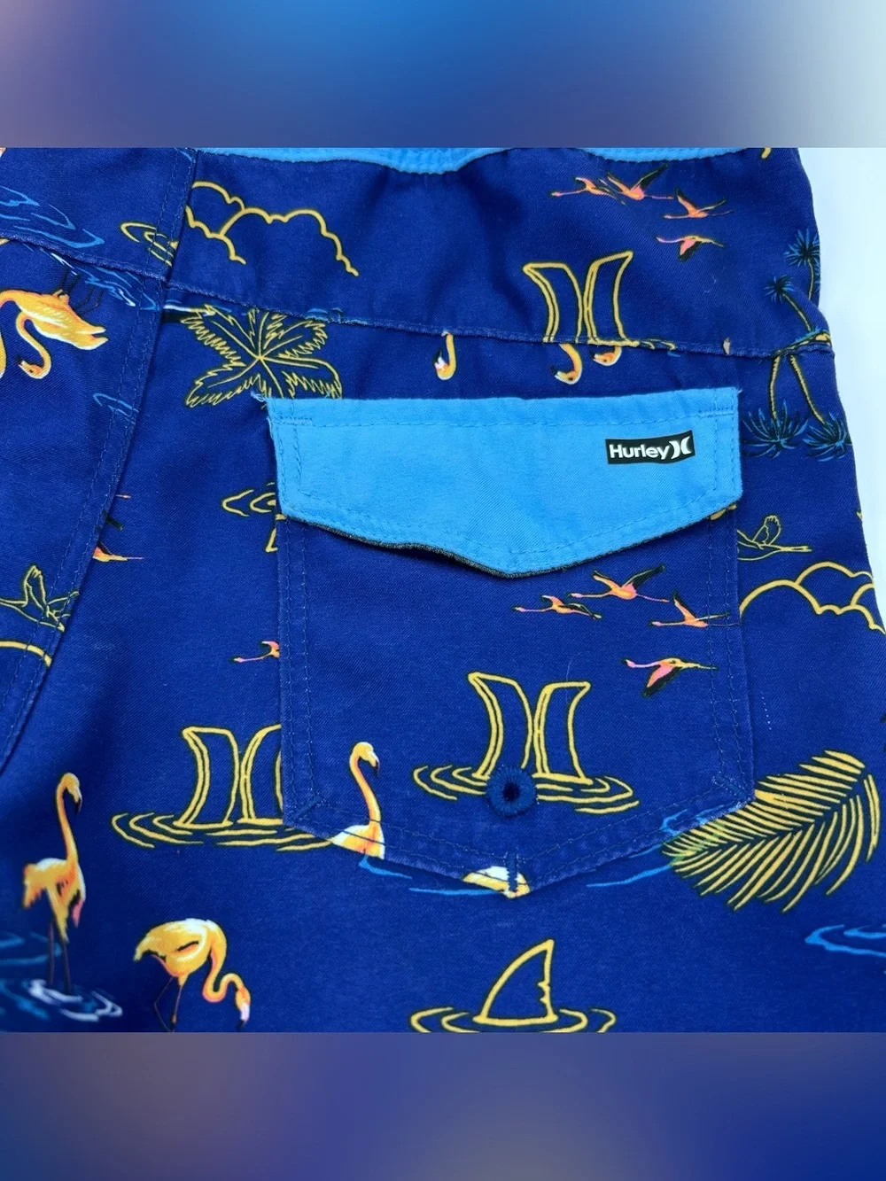 Hurley Blue Board Short Youth Size 6